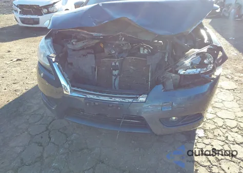 2013 Nissan Sentra Sl из США, поврежденный, VIN 3N1AB7APXDL640957